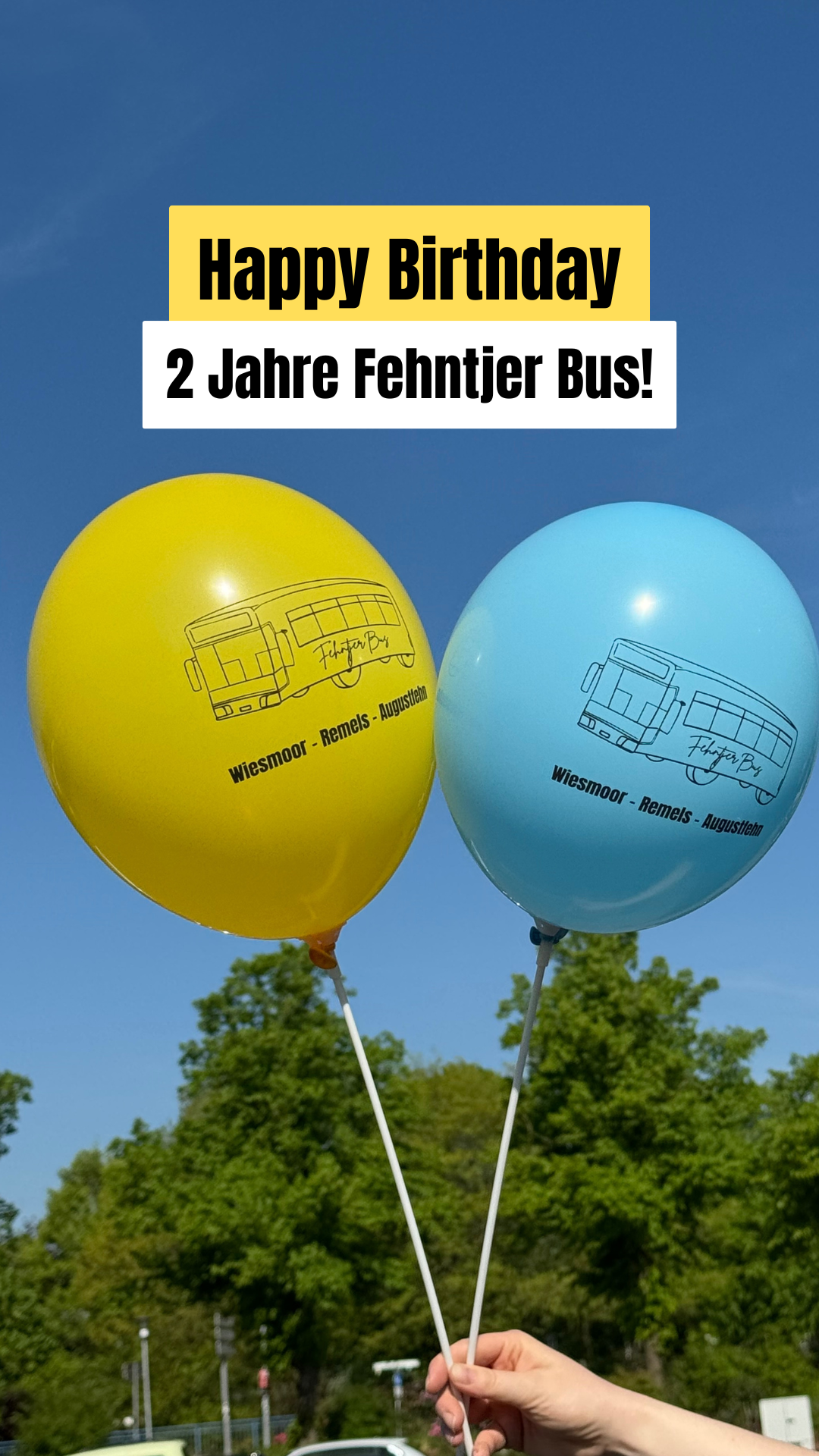 2 Jahre Fehntjer Bus